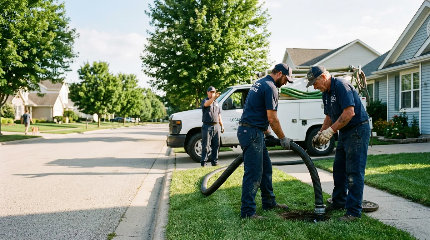 Septic Tank Cleaning in Matamoras, PA
